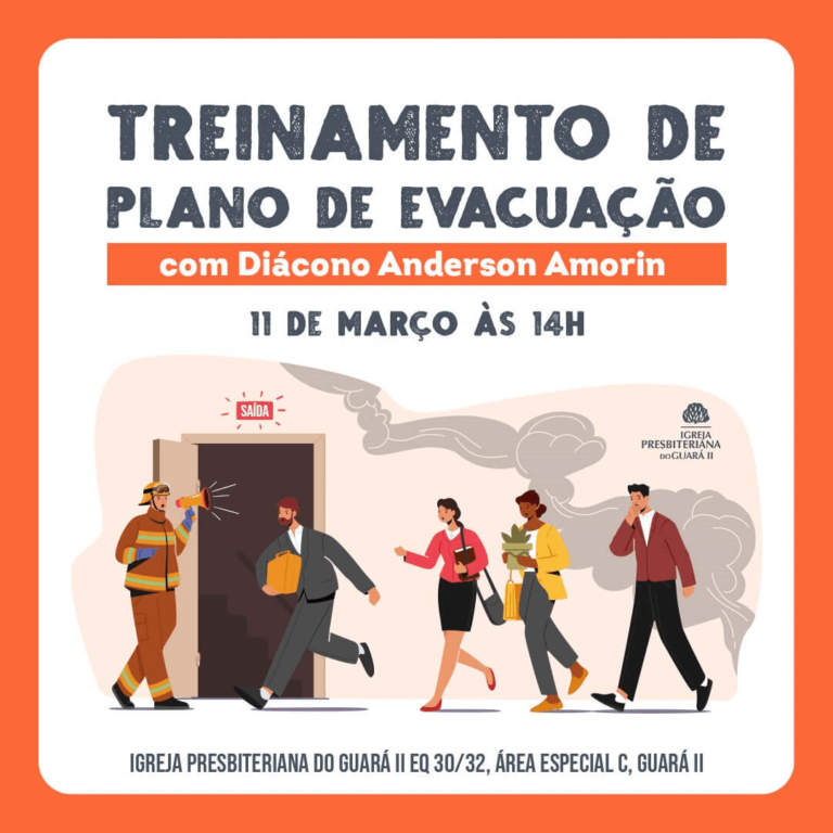 Treinamento de Plano de Evacuação