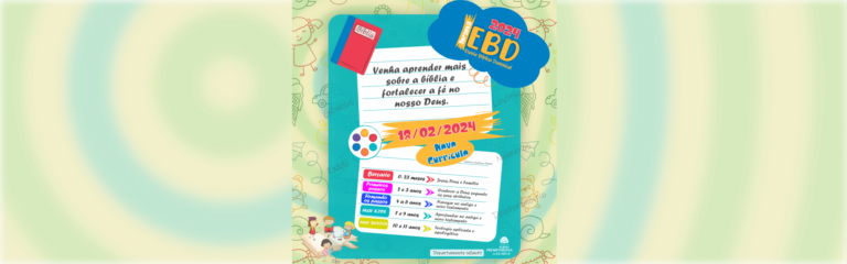 EBD Infantil 1º Semestre/2024