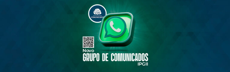 Novo Grupo de Comunicados no WhatsApp